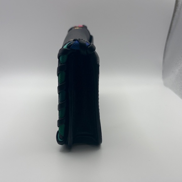 Karl Lagerfeld Black Clutch with Multicolor Accents - Picture 8 of 8